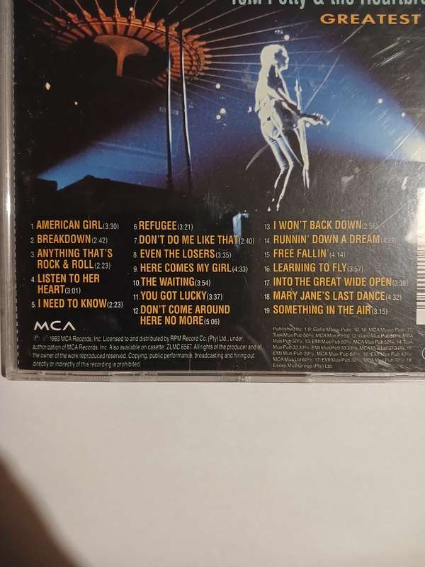 Tom Petty & the Heartbreakers, Greatest Hits CD, Remastered