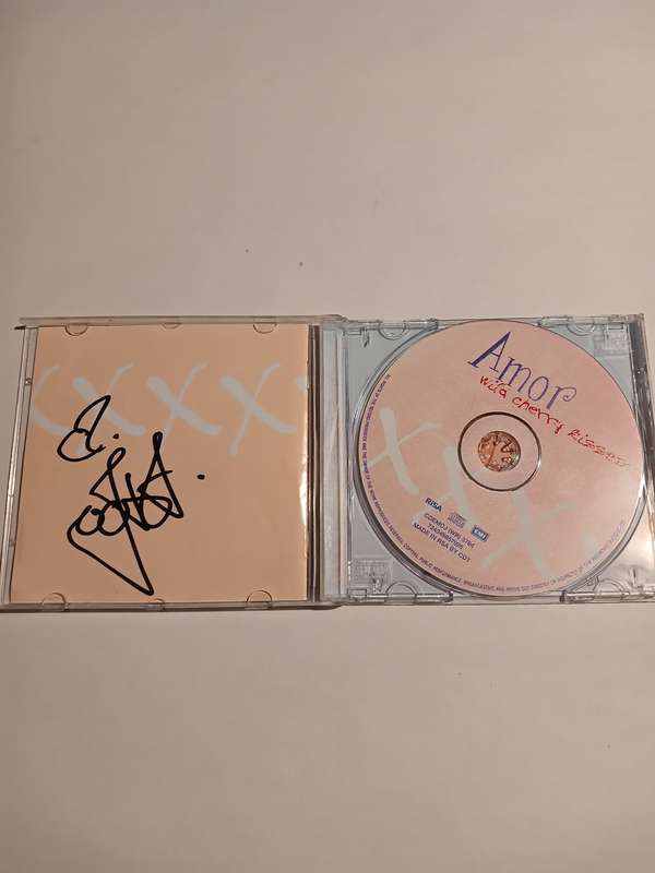 Amor, Wild Cherry Kisses CD, signed