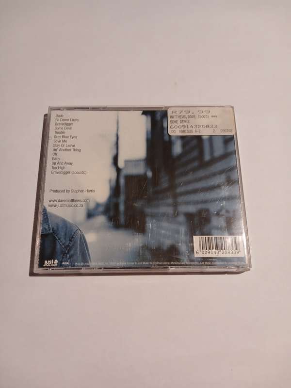 Dave Matthews, Some Devil CD
