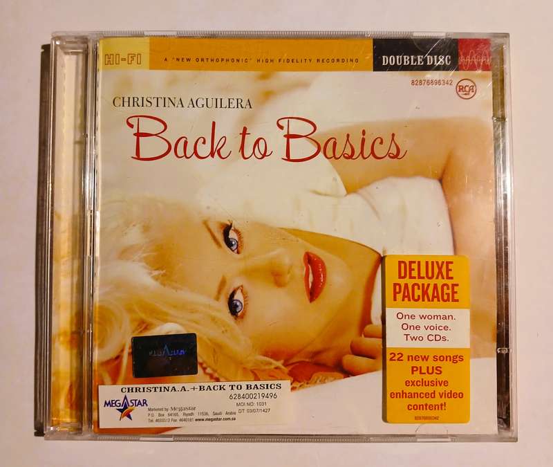 Christina Aguilera, Back to Basics, 2 x CD, EU