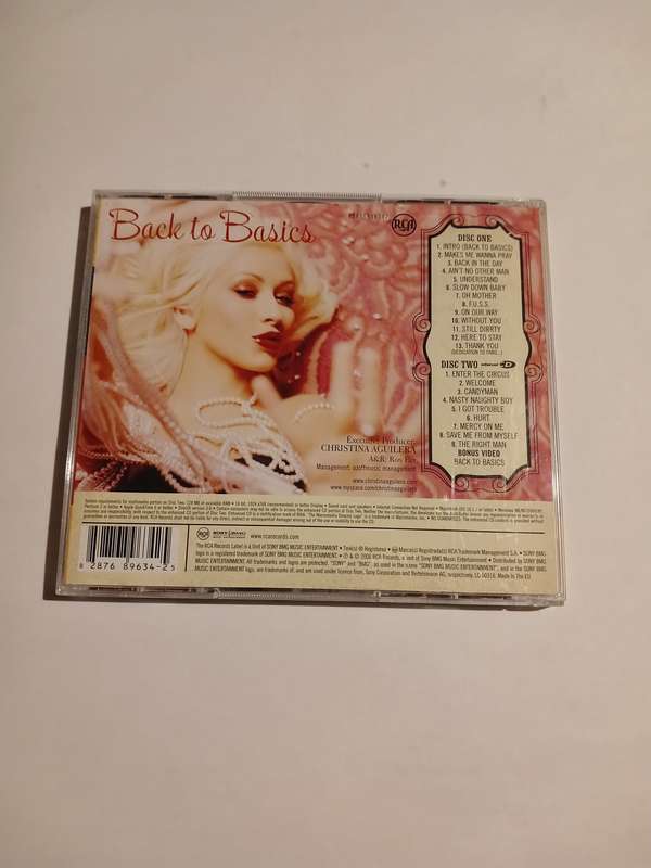 Christina Aguilera, Back to Basics, 2 x CD, EU