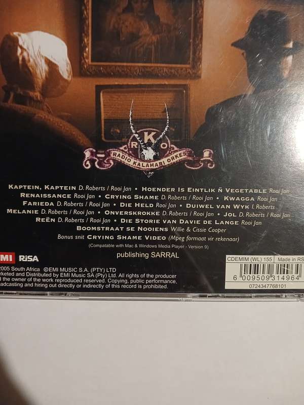 Radio Kalahari Orkes, Stoomradio CD
