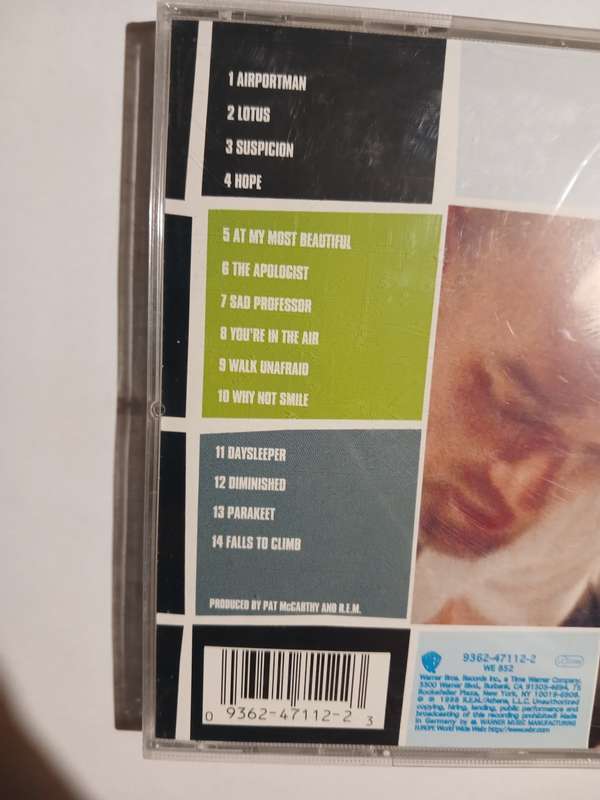 R.E.M. Up CD, Germany