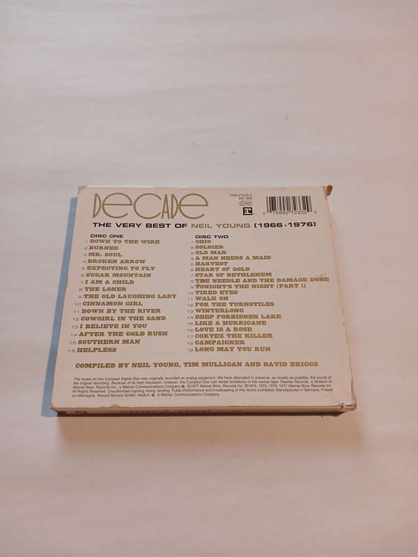 Neil Young, Decade, The Very Best Of 1966-1978, 2 x CD, Germany