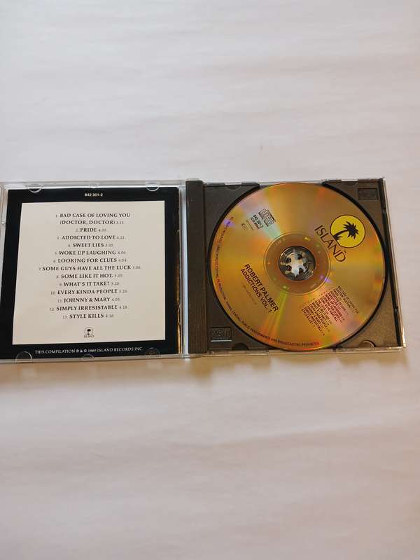 Robert Palmer, Addictions Vol. 1, CD, US