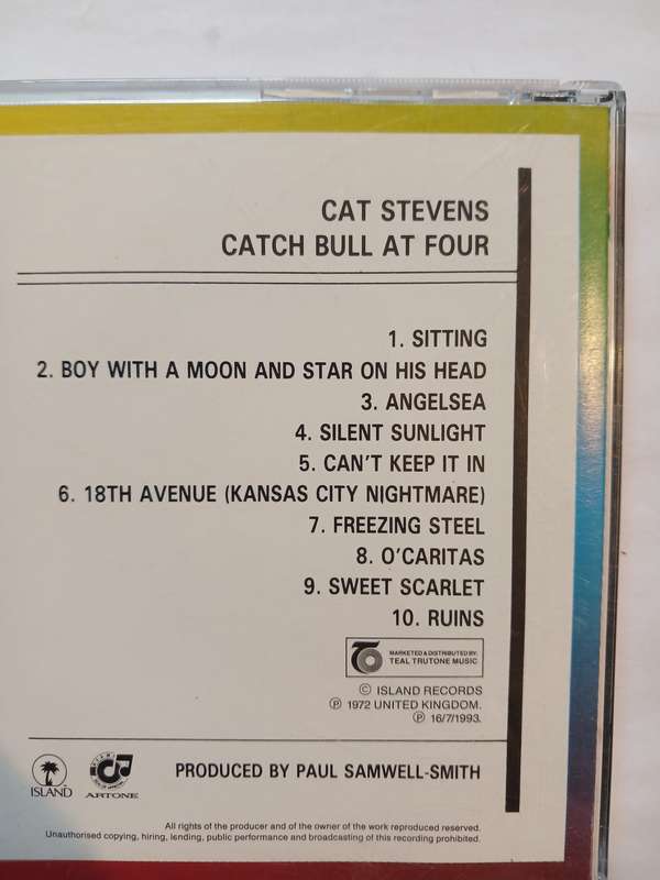 Cat Stevens, Catch Bull at Four CD