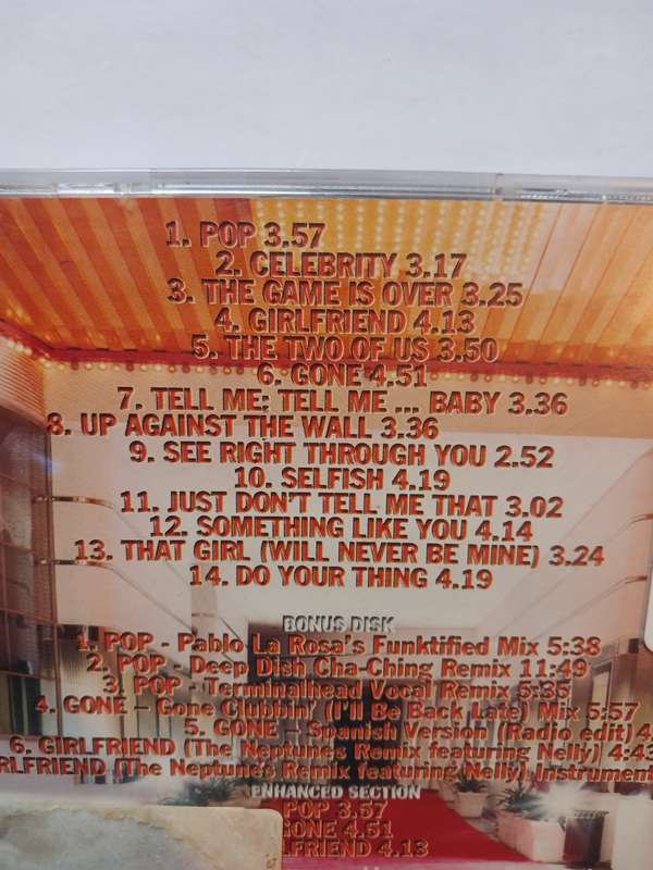 Nsync, Celebrity, 2 x CD, Enhanced