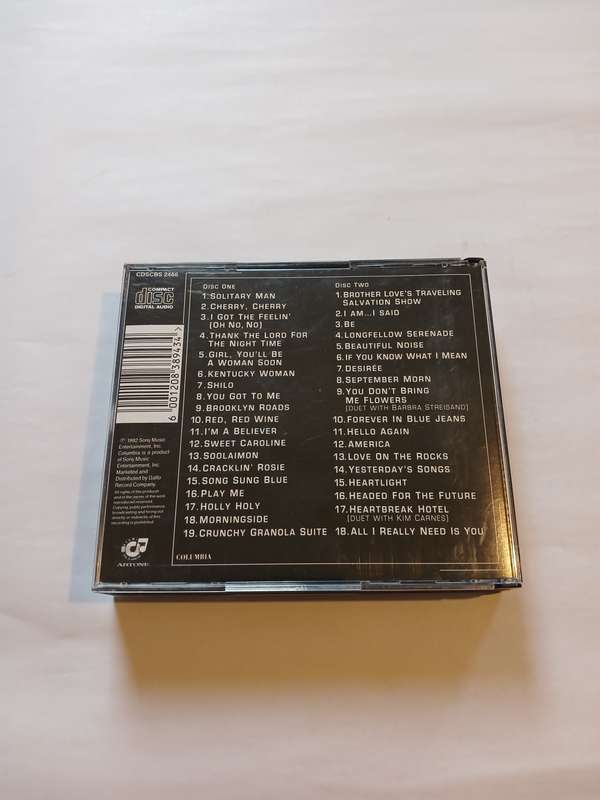 Neil Diamond, Greatest Hits 1966-1992 CD