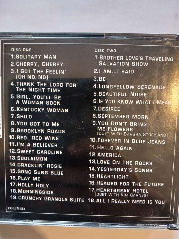 Neil Diamond, Greatest Hits 1966-1992 CD