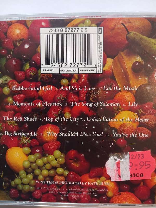Kate Bush, The Red Shoes CD, EU