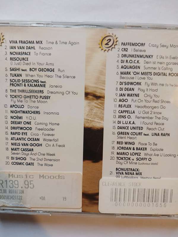 Club Rotation, 41 of the Greatest Dance Tracks, Vol. 1, 2 x CD