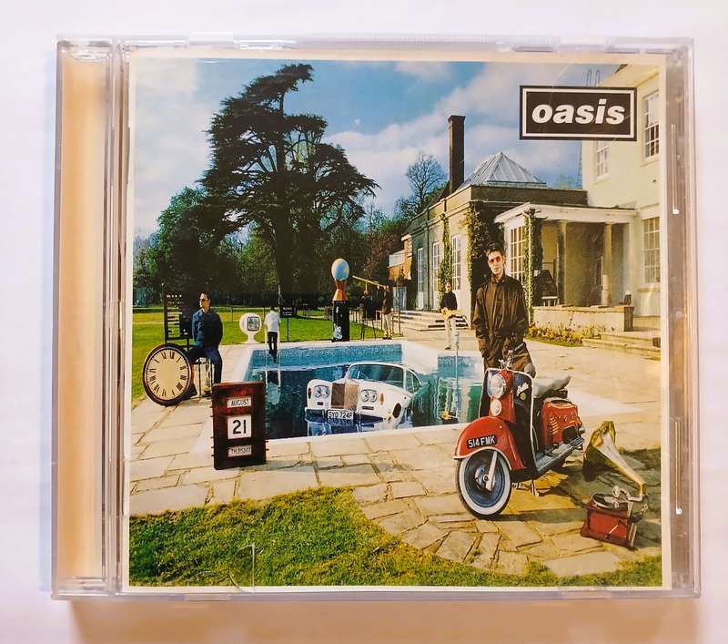Oasis, Be Here Now CD, UK