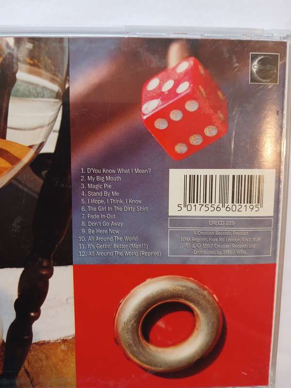 Oasis, Be Here Now CD, UK