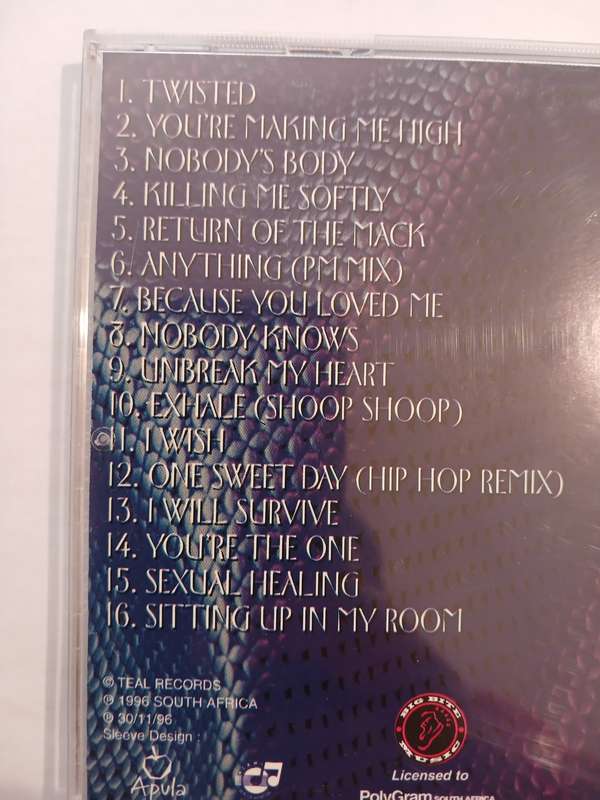 100% Best of R & B '96 CD