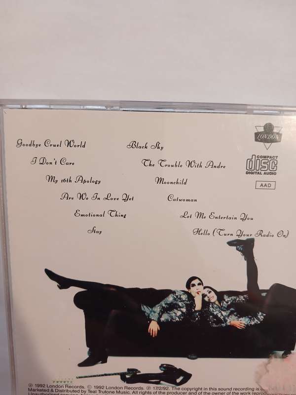 Shakespears Sister, Hormonally Yours CD