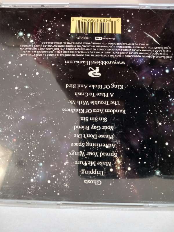 Robbie Williams, Intensive Care CD, EU