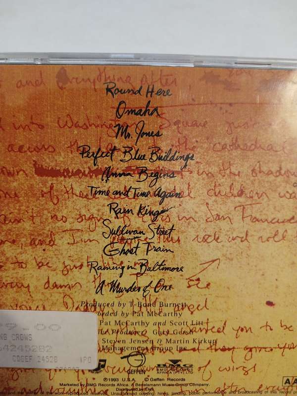 Counting Crows, August and Everything After CD