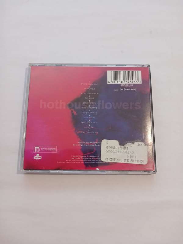 Hothouse Flowers, Songs from the Rain CD