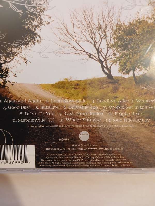 Jewel, Goodbye Alice in Wonderland CD, EU
