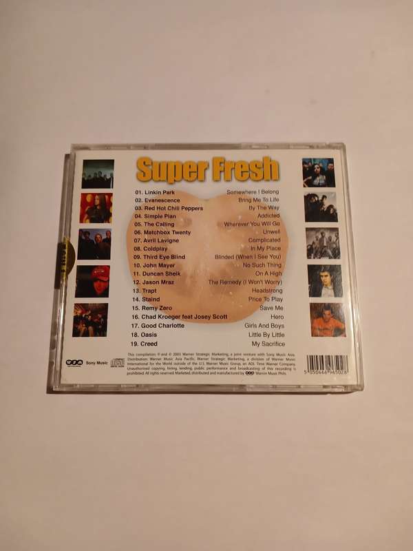 Super Freash, The Juiciest Modern Rock Hits Today CD