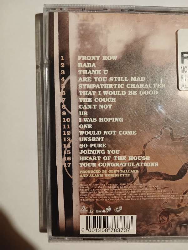 Alanis Morissette, Supposed Former Infatuation Junkie CD