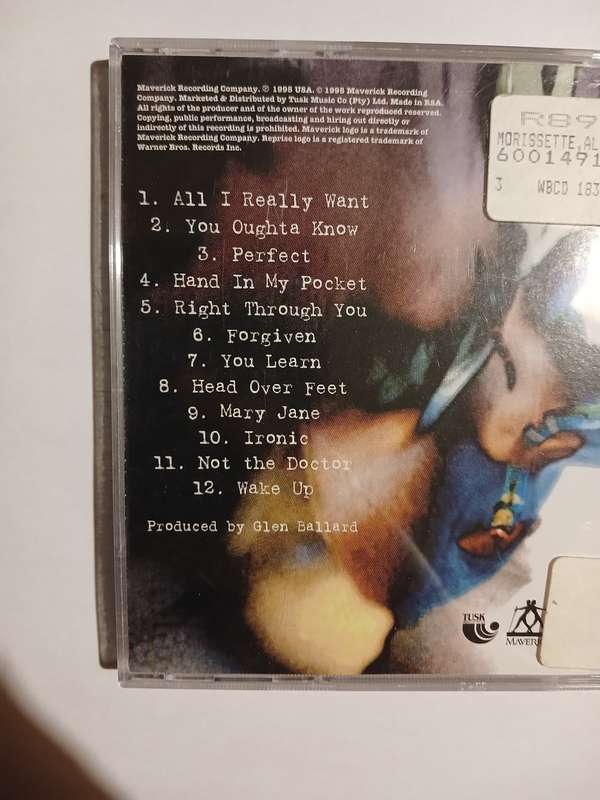 Alanis Morissette, Jagged Little Pill CD