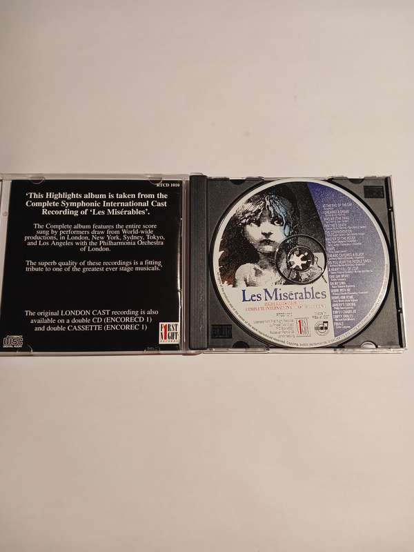 les Miserables, Highlights from the Musical CD