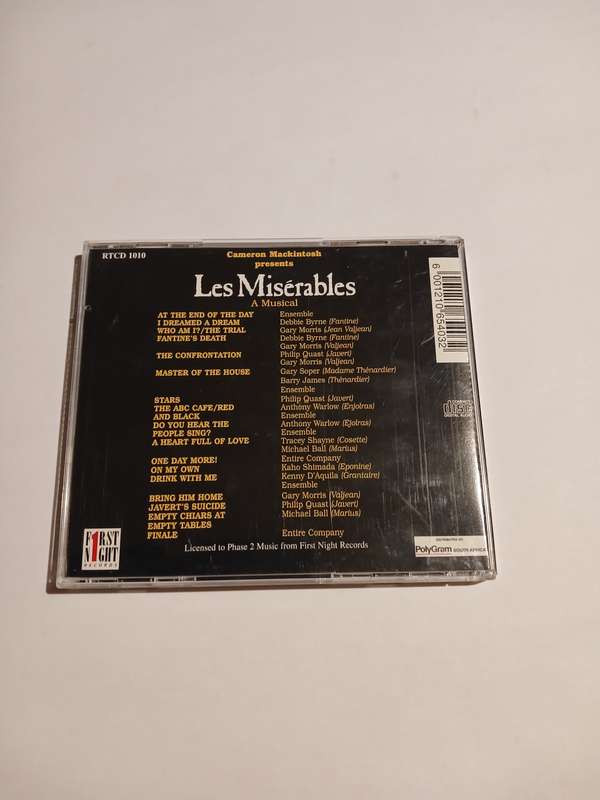 les Miserables, Highlights from the Musical CD