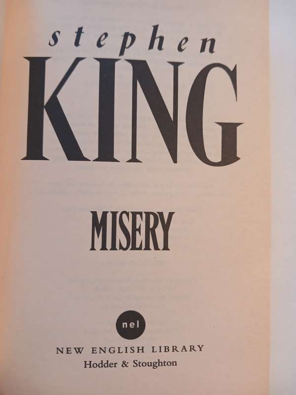 Misery by Stephen King