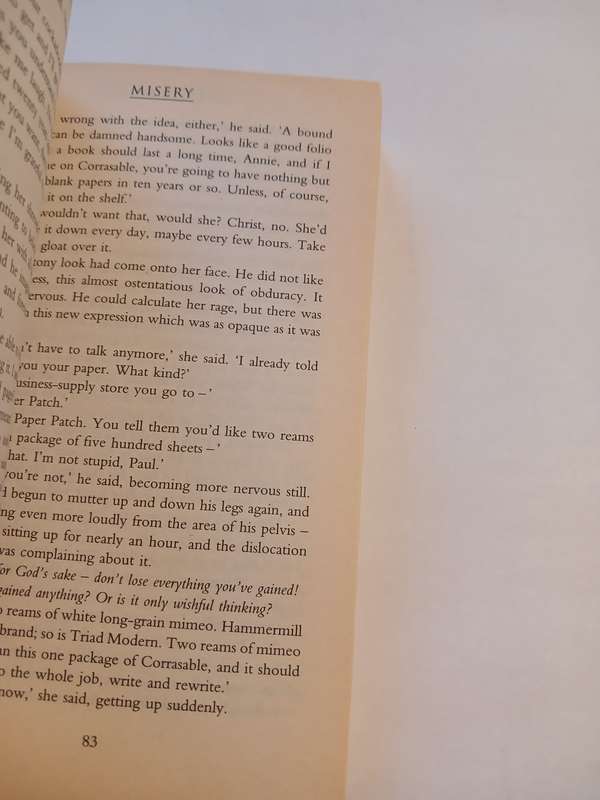 Misery by Stephen King