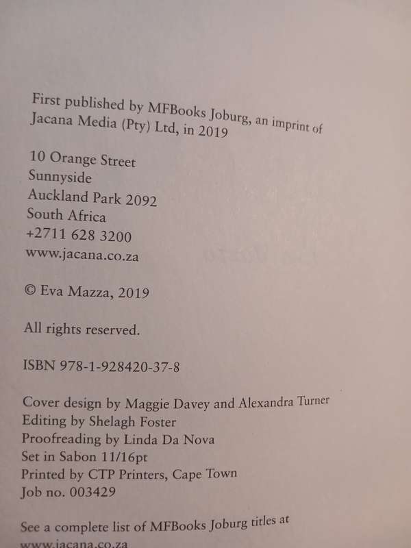 Sex, Lies & Stellenbosch by Eva Mazza