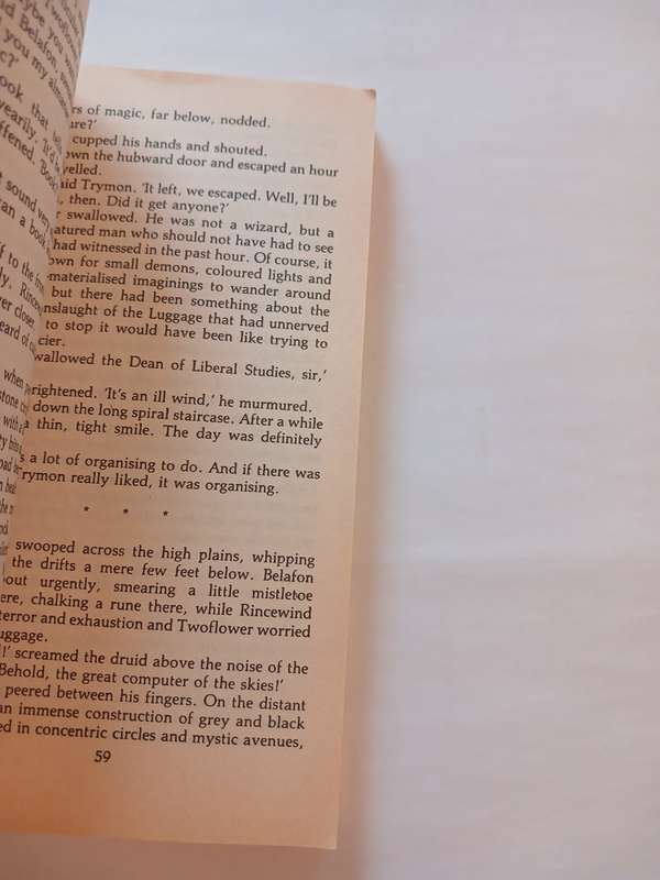 The Light Fantastic, A sequel to The Colour of Magic by Terry Pratchett