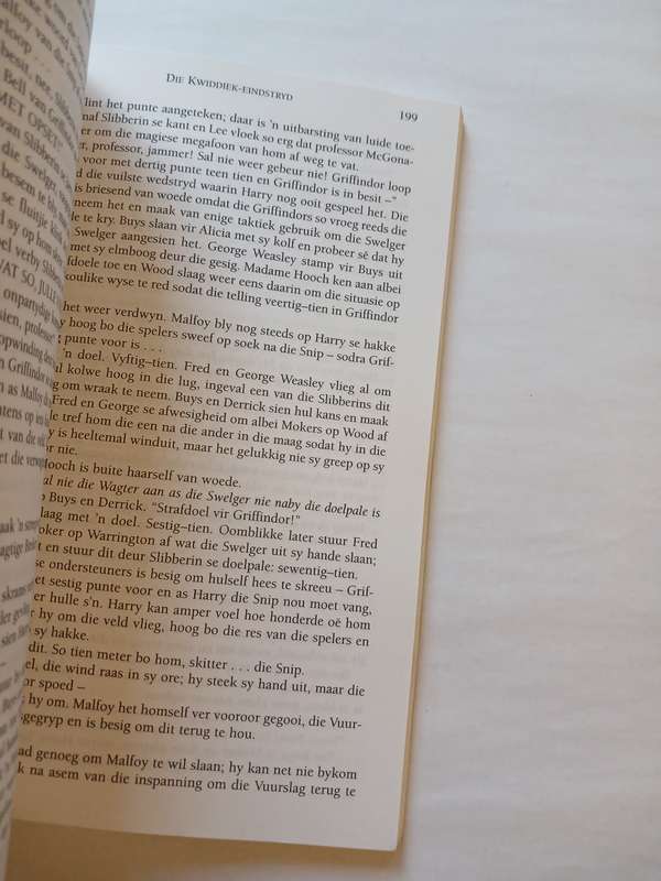 Harry Potter en die Gevangene van Azkaban, J.K. Rowling vertaal deur Janie Oosthuysen