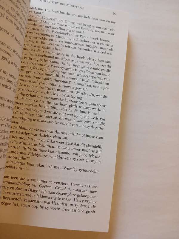 Harry Potter en die Beker vol Vuur, J.K. Rowling vertaal deur Janie Oosthuysen