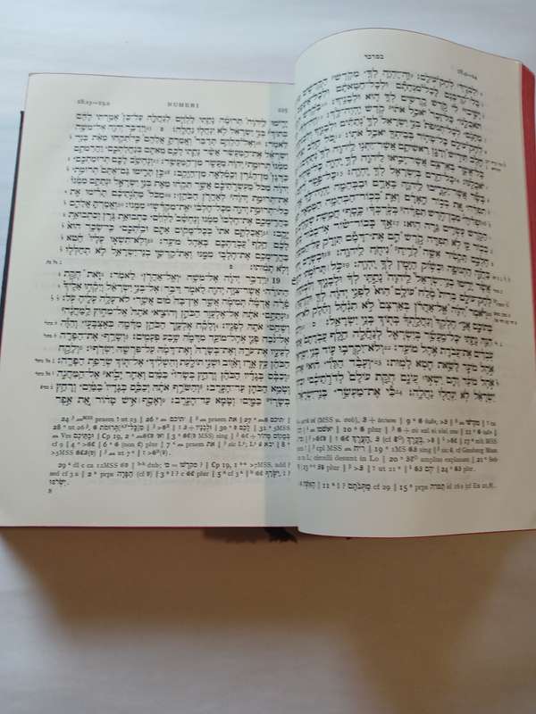 Biblia Hebraica edidit Rudolf Kittel, 1949