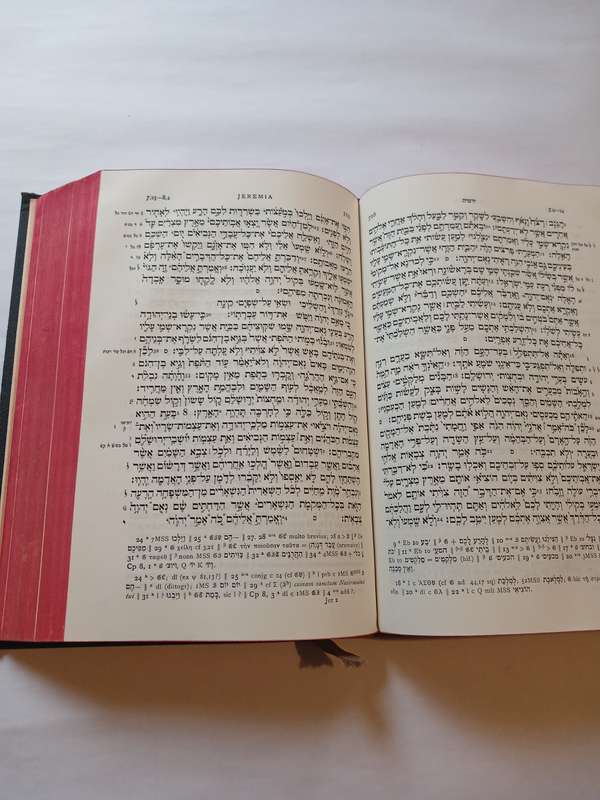Biblia Hebraica edidit Rudolf Kittel, 1949