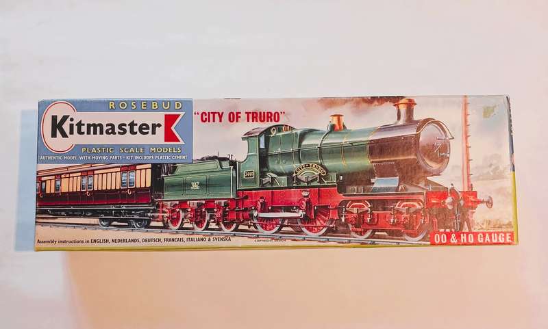 Kitmaster, Rosebud, City of Truro, Plastic Scale Models, No. 24, England