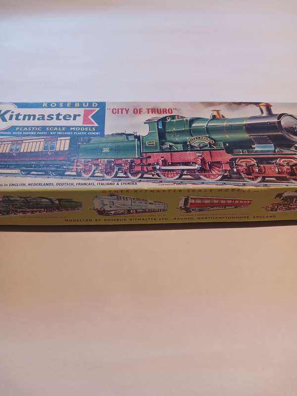 Kitmaster, Rosebud, City of Truro, Plastic Scale Models, No. 24, England