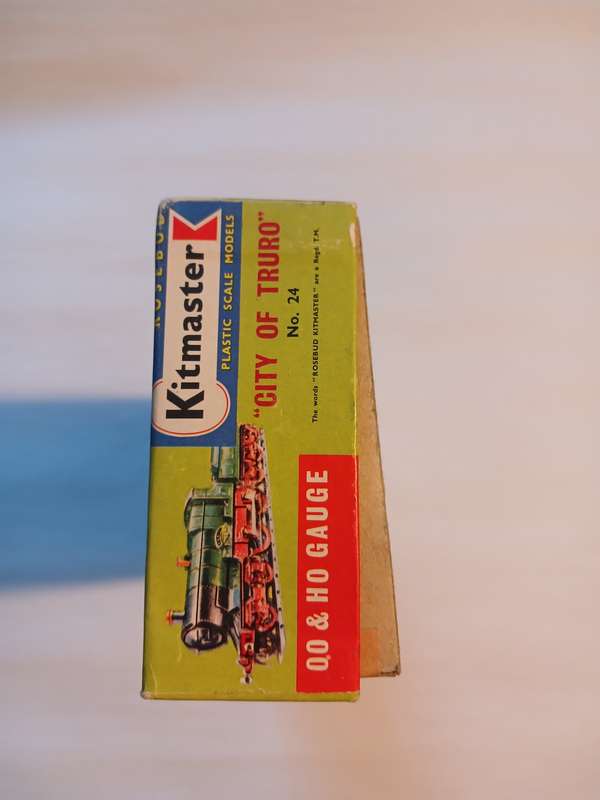 Kitmaster, Rosebud, City of Truro, Plastic Scale Models, No. 24, England