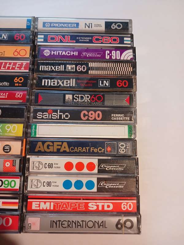 Cassette Tapes, Various x 26