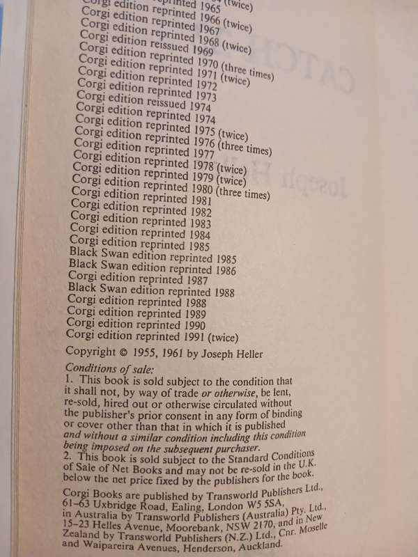 Catch 22 by Joseph Heller