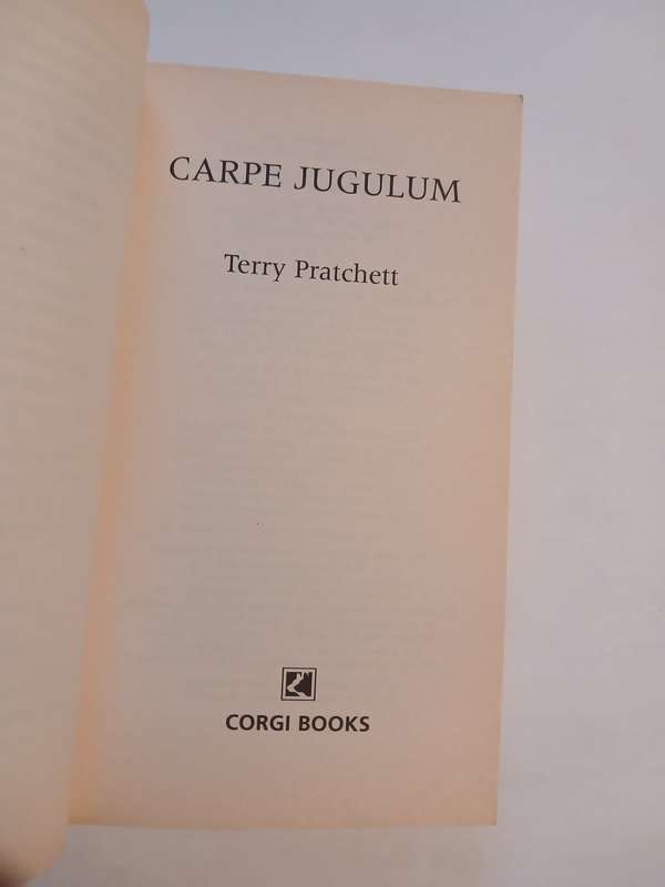Carpe Jugulum by Terry Pratchett