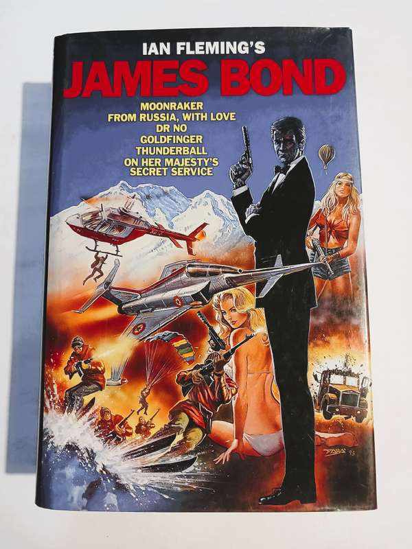 James Bond, Ian Fleming, 6 book Omnibus, Hardcover