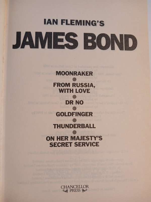 James Bond, Ian Fleming, 6 book Omnibus, Hardcover