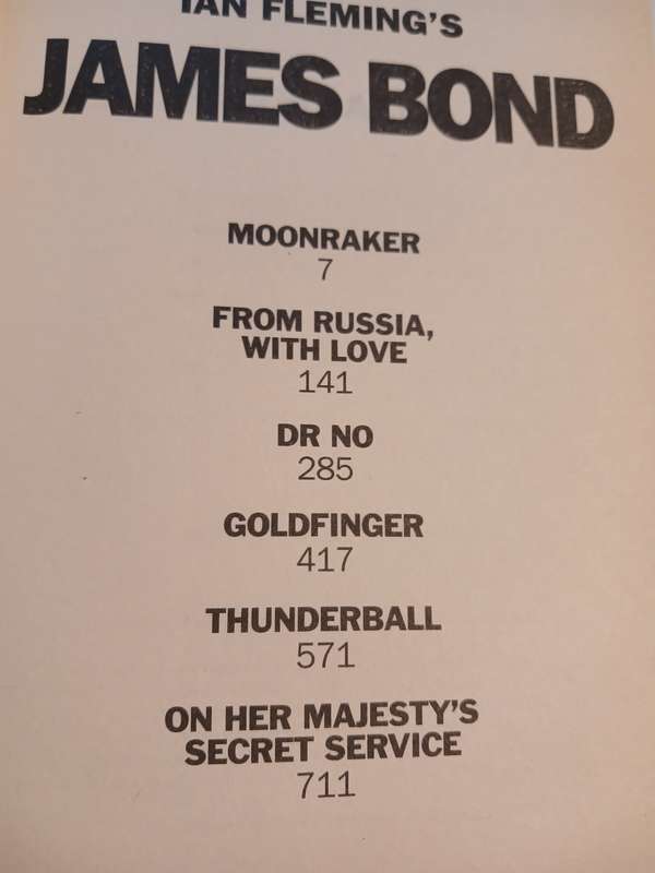 James Bond, Ian Fleming, 6 book Omnibus, Hardcover