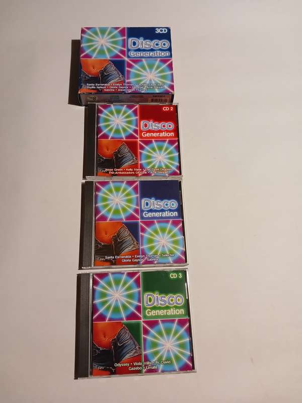 Disco Generation, 3 x CD Boxset, Netherlands