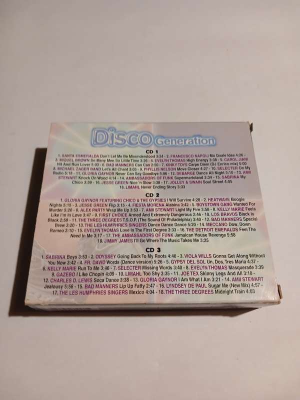 Disco Generation, 3 x CD Boxset, Netherlands