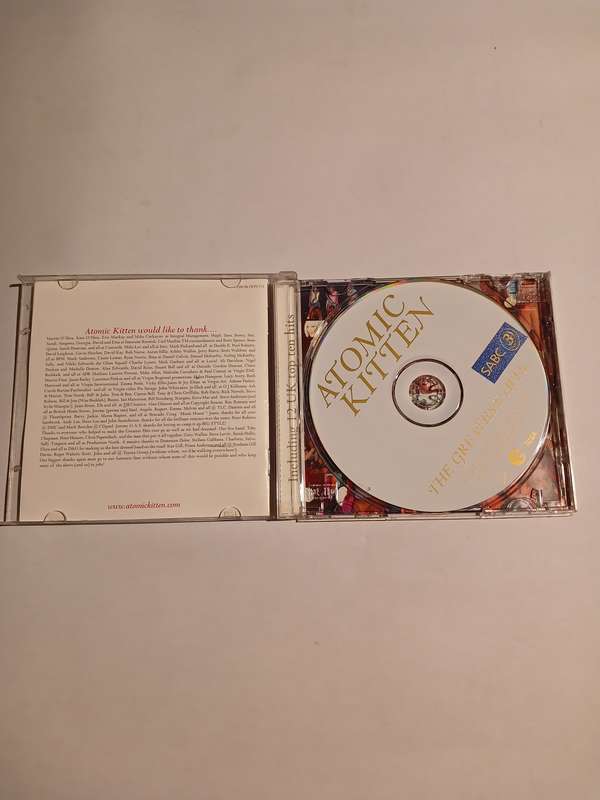 Atomic Kitten, The Greatest Hits CD