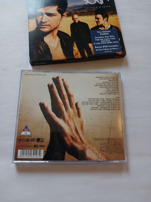 The Script, Science & Faith CD/DVD