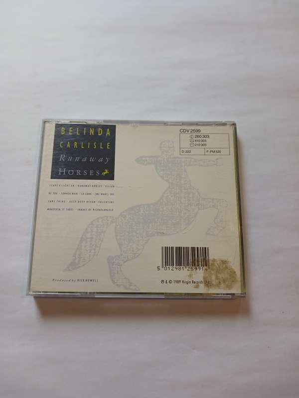 Belinda Carlisle, Runaway Horses CD, Austria
